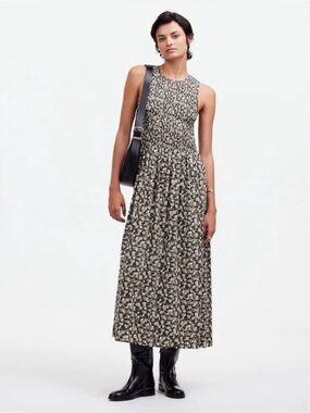 knee length dresses for ladies Rebdolls Women's Collette Button Down A Line Midi Dress - Black